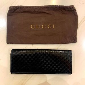 Gucci Black Microguccissima Small Broadway